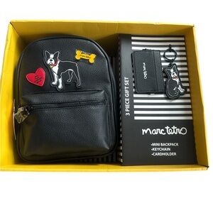 Marc Tetro Black Backpack Gift Set